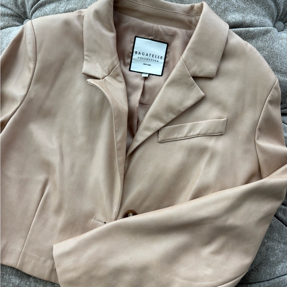 Bagatelle Women's Beige Jacket